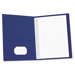 Two-Pocket Portfolios with Tang Fasteners, 11 X 8-1/2, 25/Box