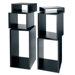 28" D Black Laminate Knock-Down Rack