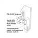 Power Mounting Bracket for DWR Wall Racks