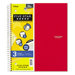Five Star Wirebound 5-Subject Notebook, College Rule, Letter, 200 Sheets