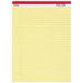 Legal Pad 8.5x11.75 50 Ct Canary