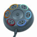 SmartSockets Color-Coded Tbltop Surge Protector, 6 Outlets, 16ft Cord                                                        