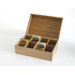 Bamboo 8-Compartment Tea Box