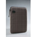 Plaid Laptop Sleeve in Brown