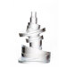 Giants Herkimer by Arik Levy Crystal Artpiece/Candlestick