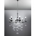 6-fl. LED Kronleuchter "Venix" in Chrom