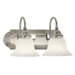 Belmont  Vanity Light in Brushed Nickel/Chrome