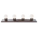 Four Light Vanity Light in Imperial Bronze