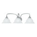 North Port  Vanity Light in Brushed Nickel