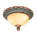 Salerno 2 Light Flush Mount