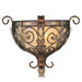 Pamplona  Wall Sconce in Palacial Bronze with Gilded Accents