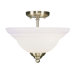 North Port 2 Light Semi Flush Mount