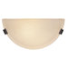 Home Basics One Light Wall Sconce in Bronze