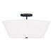 Mendham 3 Light Semi Flush Mount