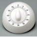 Long Ring Mechanical Timer in White