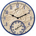 By The Sea Clock with 14" Thermometer