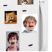 Mustache Magnets (Set of 8)