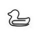 Duck Paper Clips (Set of 6)