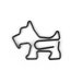 Dog Paper Clips (Set of 6)