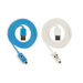 Micro USB Owl and Blue Kooky Cables