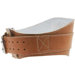 6" Power Leather Lifting Belt in Natural Leather