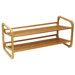 2 Tier Bamboo Shoe Rack