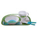 Dish Set in Crocodile