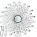 Emporia Mirror in Clear and Silver