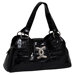 Kaeya Croco Embossed Faux Leather Small Handbag
