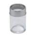 Philip Clear Tumbler with Polished Chrome Accent