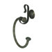 Regalia Towel Ring in Weathered Brass
