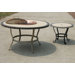 Stone Art Dining Table with Firepit