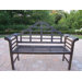 King Louis Aluminum Garden Bench
