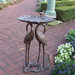 2 Crane Lily Bird Bath