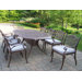 Mississippi 9 Piece Dining Set with Cushions