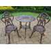 Palm Tree 3 Piece Bistro Set