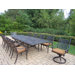 Belmont Rectangular Extendable 11 Piece Dining Set with Cushions