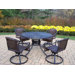 Sunray 5 Piece Dining Set