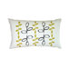 Hand Printed Branch Pillow