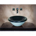 Hand Carved Self Rimming Classic Round Vessel Sink