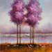 Llilac Reflections I Wall Art - 31" x 31"