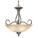 Avon 3 Light Inverted Pendant