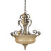 Monaco 4 Light Inverted Pendant