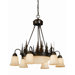Yosemite 9 Light Chandelier