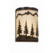 Yosemite  Wall Sconce in Burnished Bronze