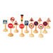 City Traffic Signs and Lights Set