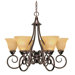 Moulan 6 Light Chandelier