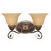 Vine  Vanity Light in Sonoma Bronze