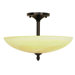 Vanguard 10.25" 3 Light Semi Flush Mount