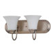 Dupont  Vanity Light in Brushed Nickel